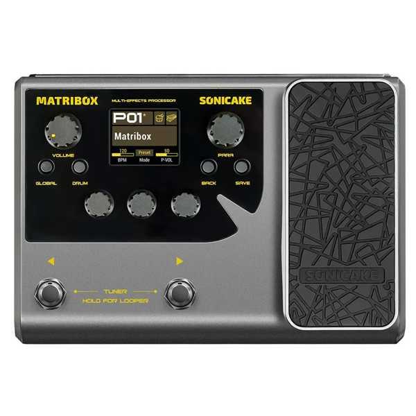 Sonicake-matribox 140内蔵ギター低音と音響マルチエフェクト Sonicake-matribox 140内蔵ギター低音と音響マルチエフェクト