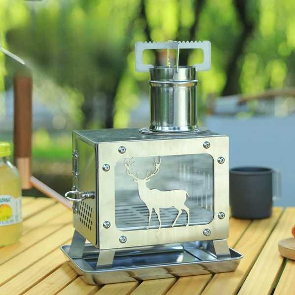 ポータブルステンレス鋼のピクニックストーブ 屋外ストーブ 薪 ポータブルステンレス鋼のピクニックストーブ 屋外ストーブ 薪