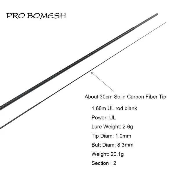 プロbomesh 1セット1.68メートルulリットル2セクションx線