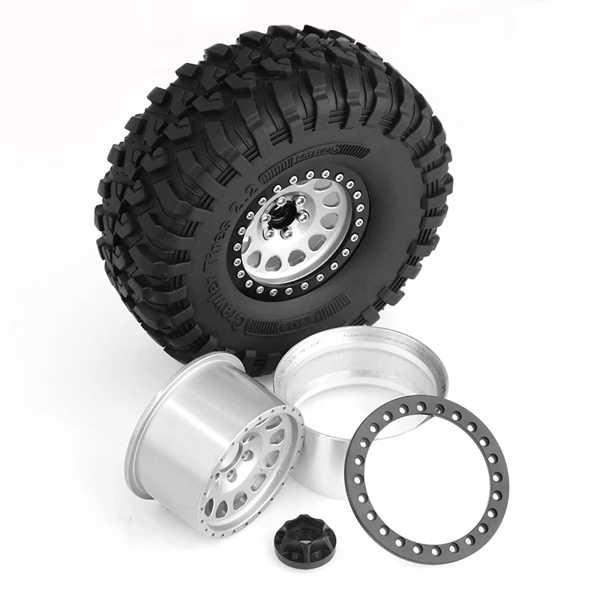 135mmメタルホイールセット 2.2インチホイールリム RCカー用 135mmメタルホイールセット 2.2インチホイールリム RCカー用