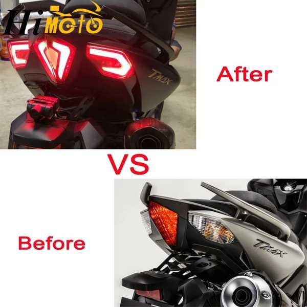 t-max530 2012年フロントリアテールライトセット TMAX 530 2012-2015 2016 Front Rear Tail Brake Light Led Turn