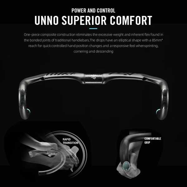 Ryet 2022エルゴ道路カーボンハンドルバー自転車レースマット