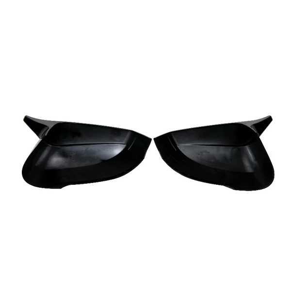 カーボンファイバーリアビュー用ミラーカバー 2個 bmw用アクセサリーx1 u11 u12 2023 2024 ホーンケース