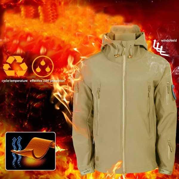 男性用の防水タクティカルジャケットとパンツ ミリタリー ソフト