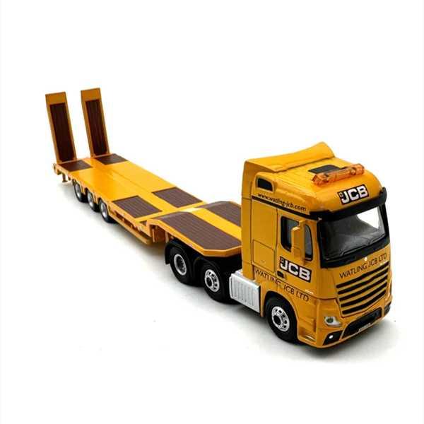 ダイキャスト合金ロードトレーラートラックおもちゃ、Benz jcb ダイキャスト合金ロードトレーラートラックおもちゃ、Benz jcb