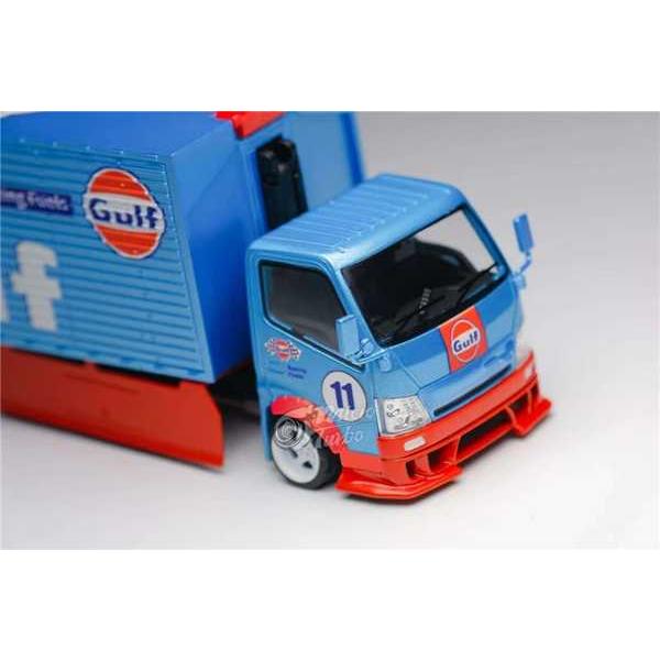 マイクロターボ1:64gカルウィングカスタムトラックコンテナ