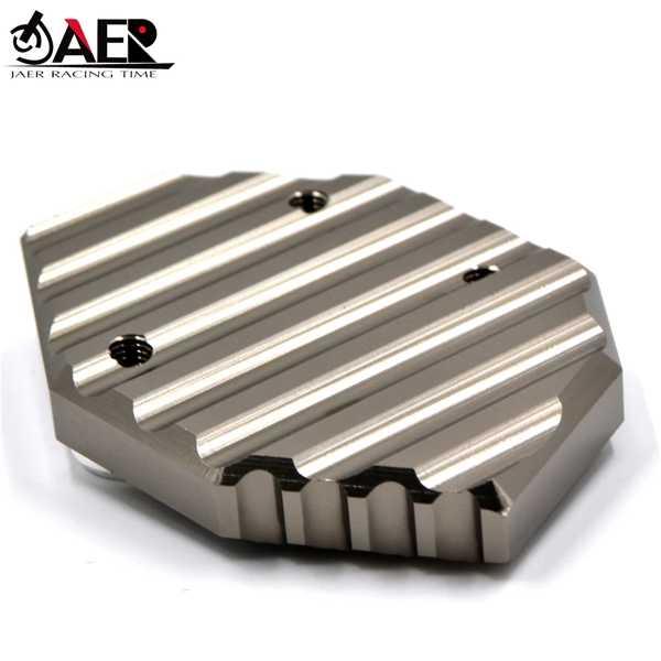 CNCアルミニウムモーターサイクルサイドスタンドプレート