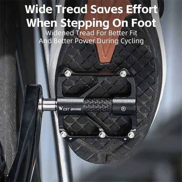 woodman自転車ペダル 炭素繊維の材質 チタン合金中軸 brompton用 woodman自転車ペダル 炭素繊維の材質 チタン合金中軸 brompton用