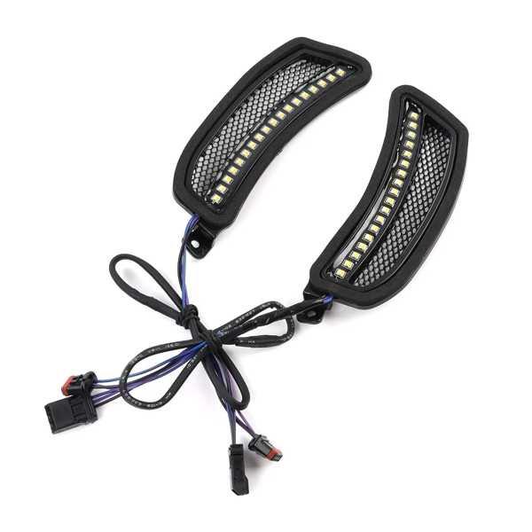 オートバイ用LEDフェアリングライト,ハーレーソフテイル