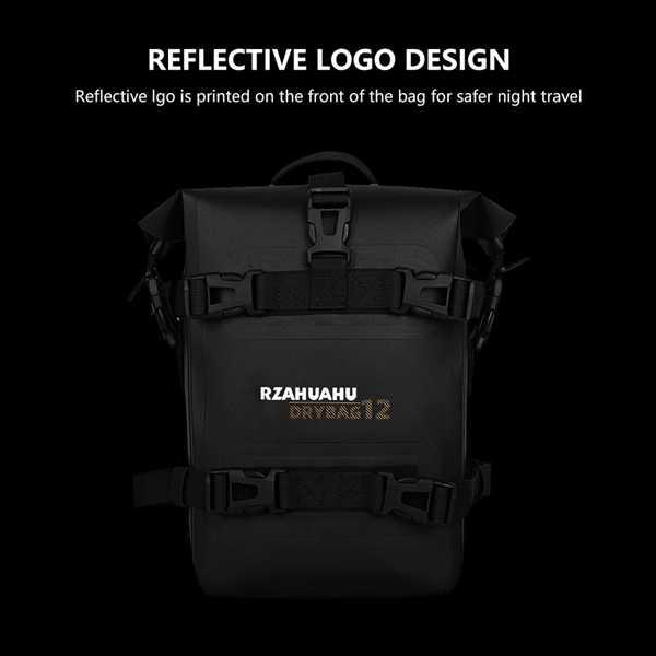 多機能オートバイシートバッグ 防水サドルバッグ 機関車用 大