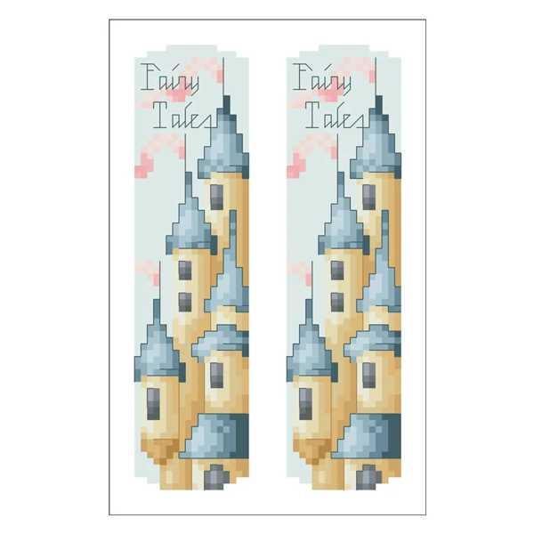 Seaside  patterns on both sides  bookmarks cross stitch kit counted 18ct 14ct Plastic Fabric needlework embroidery Craft kit｜crowdshop｜04