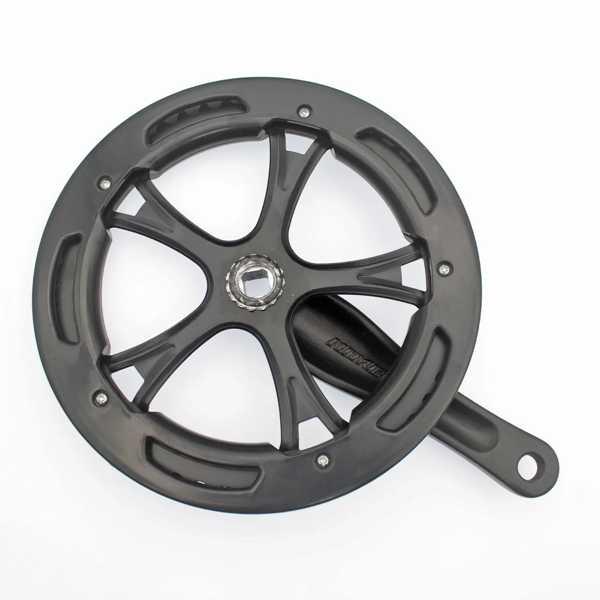 52Tアルミ合金製クランクセット シングルスピード スクエア