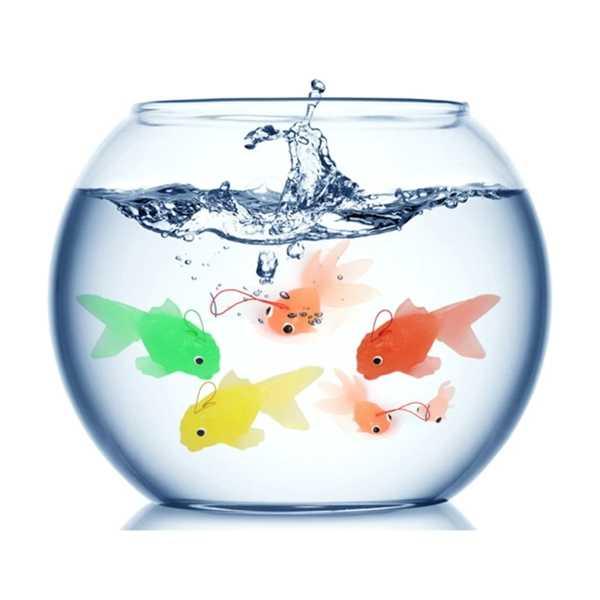 20 個の金魚ペットの魚猫用おもちゃの魚水中を泳ぐ猫はもっと飲む |  | 01
