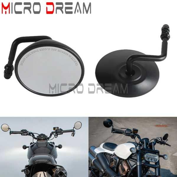 オートバイのバックミラー,アルミ製ハンドルバー,ハーレー