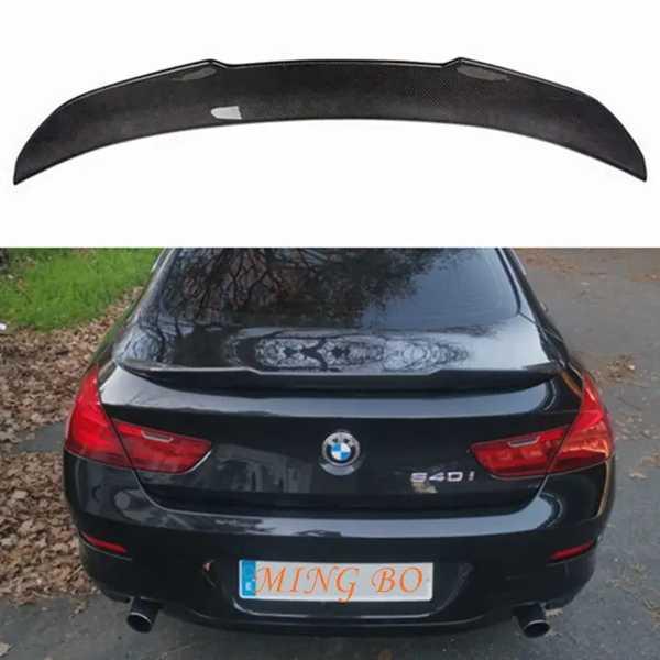 ✨BMW 6シリーズ カーボンファイバー リアスポイラー 送料無料 車のトランク用カーボンファイバーリアスポイラー,BMW用6