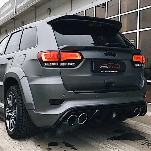 リアスポイラー　グランドチェロキー　汎用 SUV ユニバーサル　流用可能 黒 リアスポイラーグランドチェロキー汎用 SUV ユニバーサル流用可能 黒