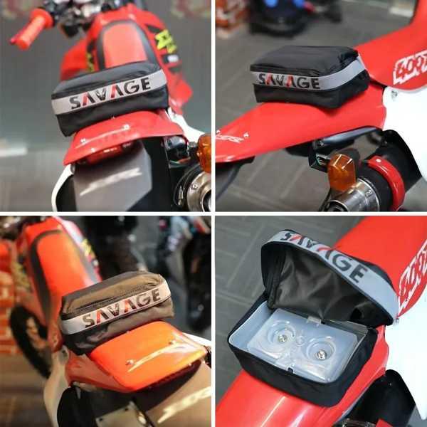 送料無料商品の通販 Drz drテールバッグツールバッグスズキDRZ125L DRZ250 DRZ400 s サイドバッグ・サドルバッグ