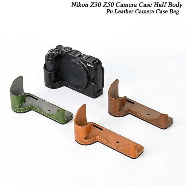 本革 新品 カメラケース nikon z30/Z50用 本革 新品 カメラケース nikon z30/Z50用の通販 by yoshi's shop