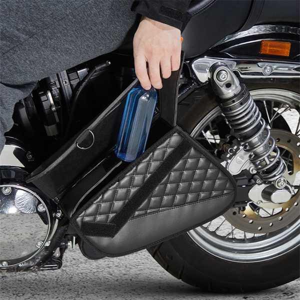 バイク！シングルサイドスイングアームバック！新品未使用！送料込み！ シングルサイド スイングアームバッグ - Harley Davidson