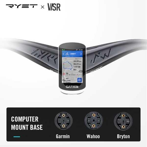 Ryet新mtbカーボンフルインナーケーブル統合ハンドルバー780