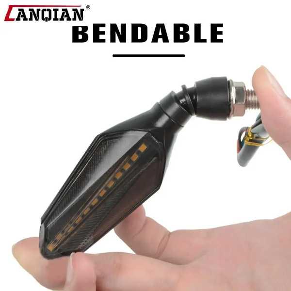 Amazon | バイクの方向指示器 LED ウインカーオートバイ