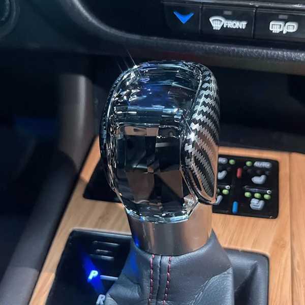 レクサスRX専用 カーボンシフトノブ トヨタ・レクサス車汎用 カーボン調/シフトノブ M8シャフト径8mm