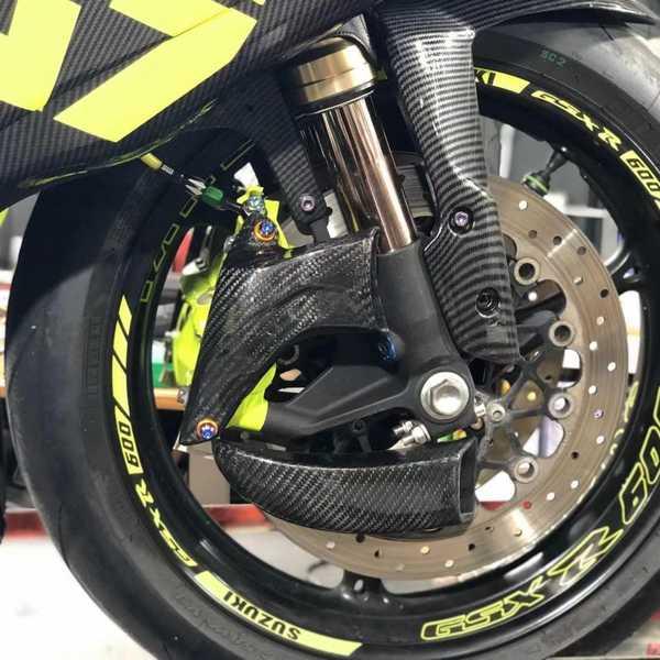 オートバイのブレーキキャリパー空冷ダクトヤマハyzf R1 R1M RS1
