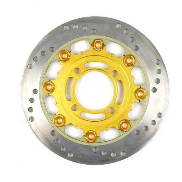 フローティングディスクブレーキキャリパー 4穴 直径58mm 220mm