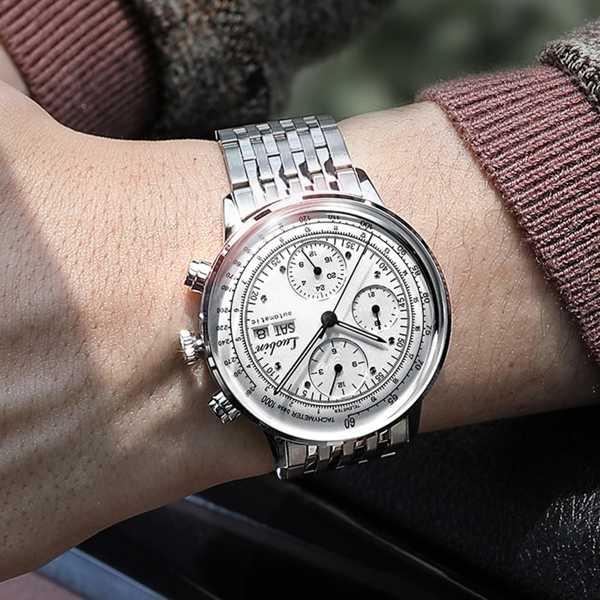 メンズ自動巻き機械式時計 高級ステンレススチールブレスレット メンズ自動巻き機械式時計 高級ステンレススチールブレスレット