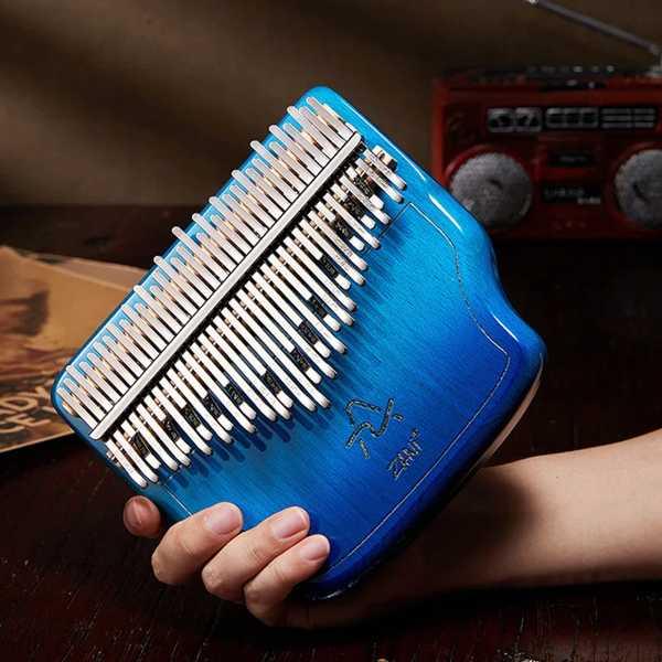 Kalimba 34キー 頑丈な木 無垢材 カリンバ フィンガーピアノ