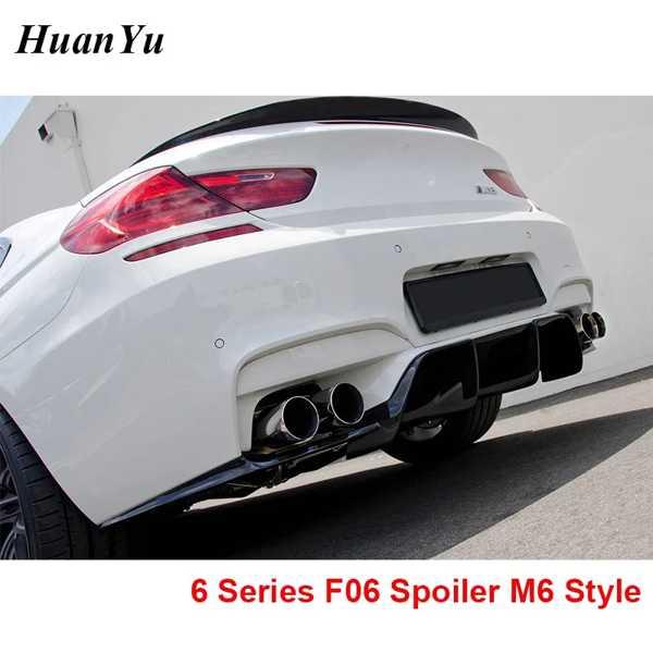 カーボンファイバートランクスポイラーf06m6スタイル bmw6シリーズf06