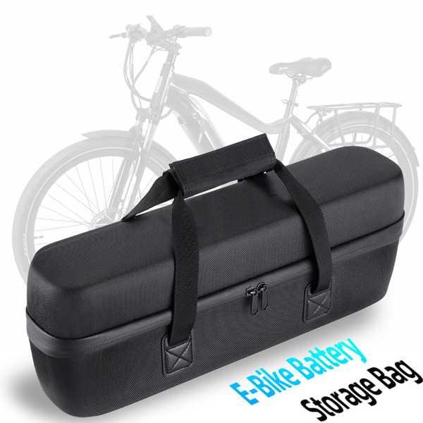 防水耐火バッテリー収納バッグ 大容量 電動自転車バッテリー