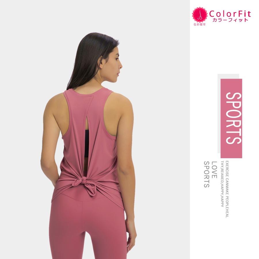 新年の贈り物 ヨガ タンクトップ ヨガウェア スポーツウェア レディース おしゃれ トップス ロング丈 ホットヨガ フィットネス レイヤードタンク Globescoffers Com