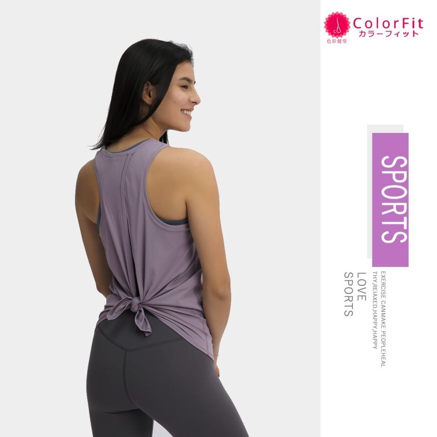 新年の贈り物 ヨガ タンクトップ ヨガウェア スポーツウェア レディース おしゃれ トップス ロング丈 ホットヨガ フィットネス レイヤードタンク Globescoffers Com