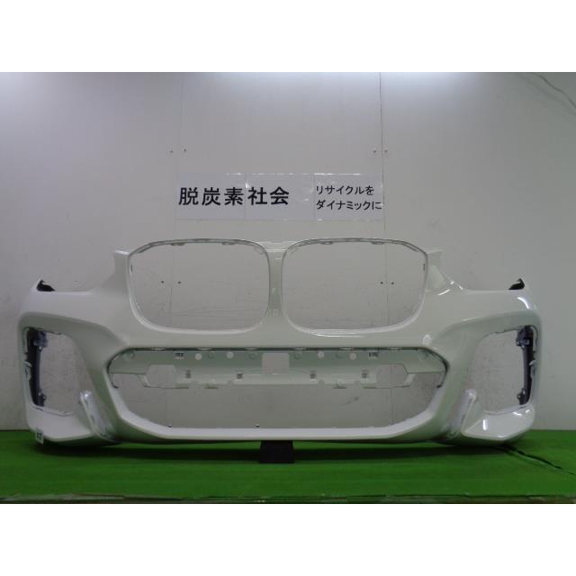 BMW X3 LDA-TX20 G01 前期 ホワイト系 フロントバンパー 5111139605-14