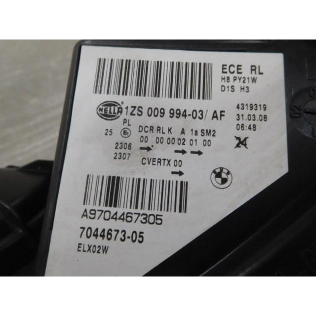 BMW 5シリーズ ABA-NU30 左ヘッドランプ 63127045691 HELLA 1ZS009994-03 HID AFS付 後期 366307の画像