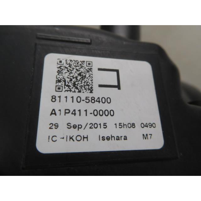 ヴェルファイア DBA-GGH30W 右ヘッドランプ 81145-58400 イチコ58-65 コーナリングライト有 前期 LED 380954の画像
