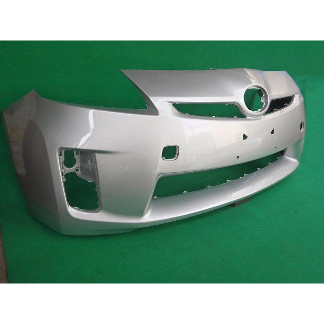 (53)30プリウス　社外前期フロントバンパー、フェイス 21)30プリウス 社外後期フロントバンパーフェイス シルバー 2025年最新