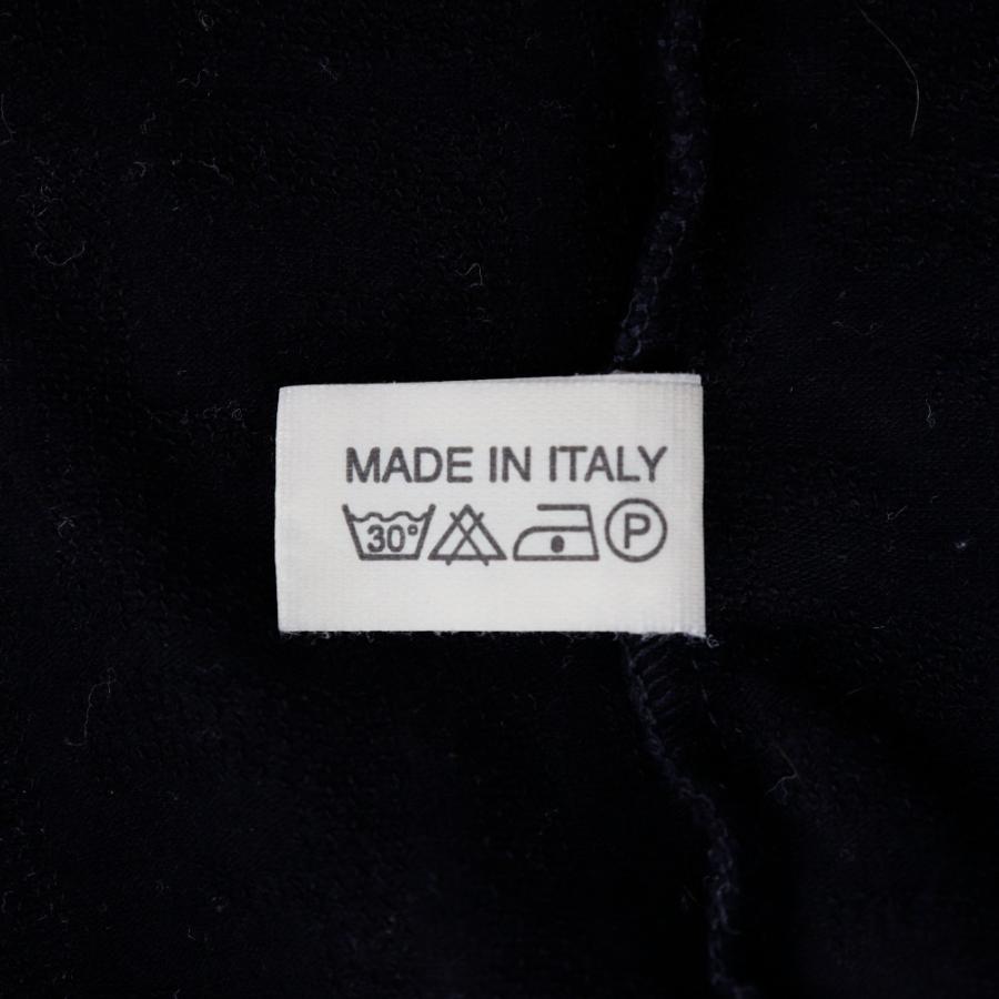 FENDI フェンディ ノースリーブ ズッカ ポロシャツ コットン 黒  