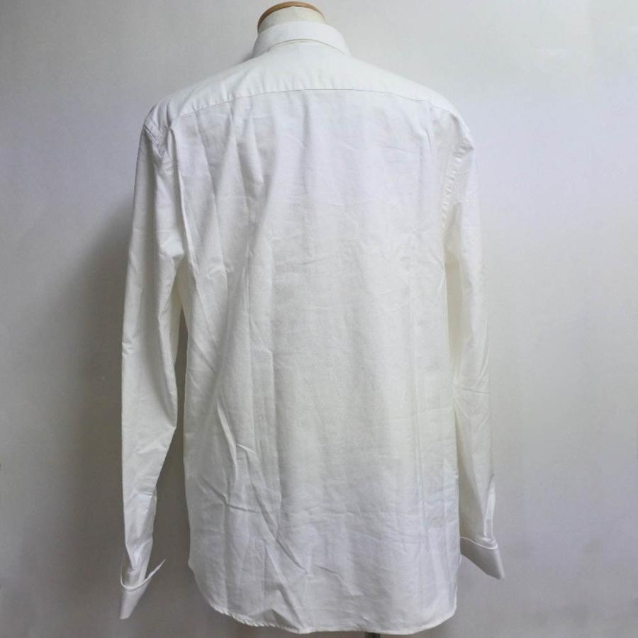 BURBERRY バーバリー 4558047 1006 長袖シャツ コットン 白 メンズ 