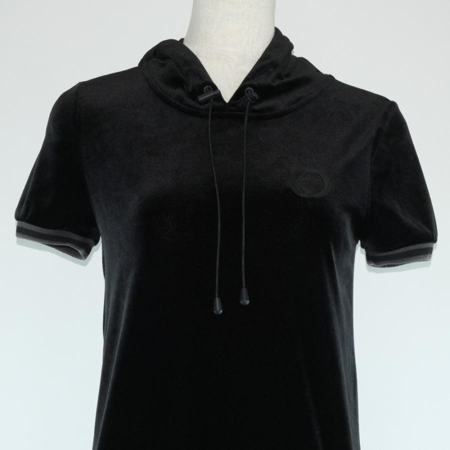 GUCCI グッチ ワンピース ベロア 黒 レディース【17200308】中古  