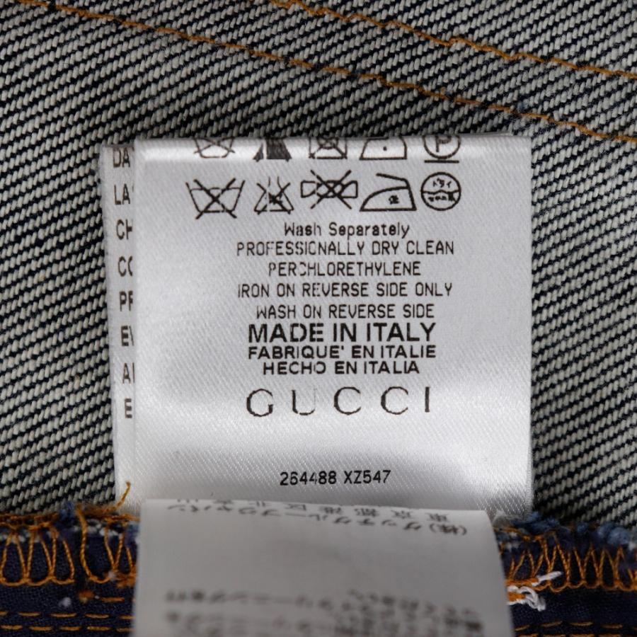 GUCCI（グッチ） BB05310310 ミニスカート デニム ネイビー レディース