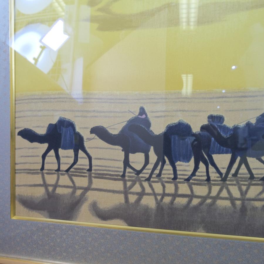 HIRAYAMA IKUO 平山郁夫 作 流沙浄土変 複製画 毎日装飾美術館証明 20