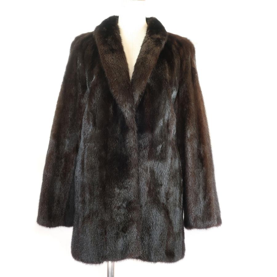 MOONBAT】大きめサイズ ロング丈リアルファーミンクコートFURFLASH