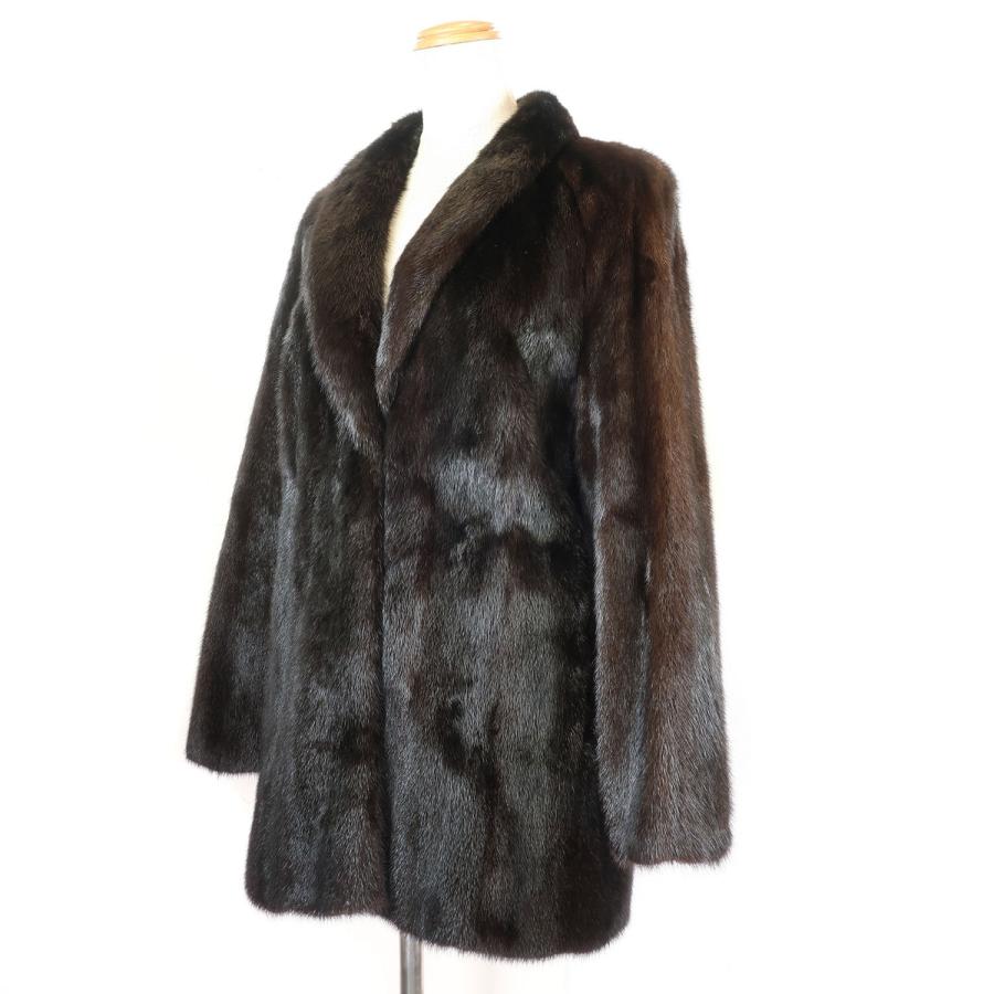 MOONBAT ムーンバット FURFLASH 毛皮 ミンク 茶 レディース【38240205】中古_1