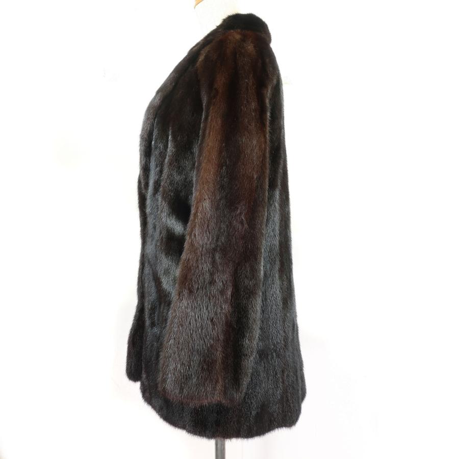 MOONBAT ムーンバット FURFLASH 毛皮 ミンク 茶 レディース【38240205】中古_2