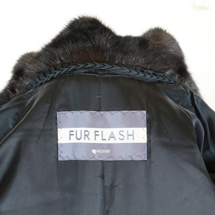 MOONBAT ムーンバット FURFLASH 毛皮 ミンク 茶 レディース【38240205】中古_4