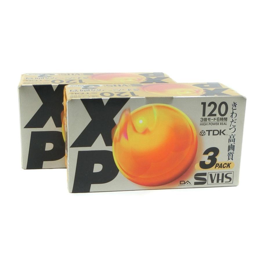 TDK S-VHS ビデオテープ 120分 XP120 HIGH POWER REAL 6本(3本パック×2 