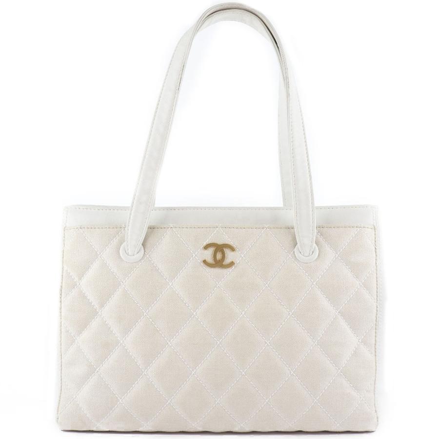 CHANEL シャネル ココマーク マトラッセ トートバッグ キャンバス×カーフ 白 レディース【51160538】中古 :51160538:CROWNヤフー店 - 通販 - Yahoo!ショッピング CHANEL シャネル ココマーク マトラッセ トートバッグ キャンバス×カーフ 白 レディース【51160538】中古 :51160538:CROWNヤフー店 - 通販 - Yahoo!ショッピング
