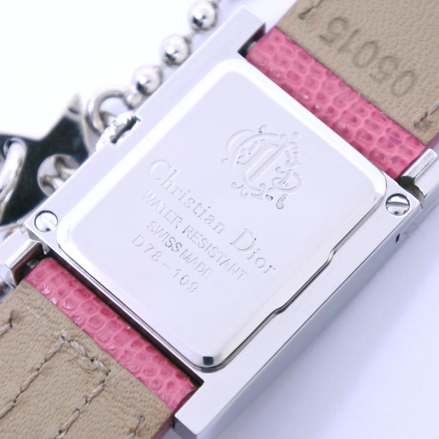 Christian Dior ピンク 時計 D78-109 Christian Dior ピンク 時計 D78-109 Dior ディオール マリス D78-109